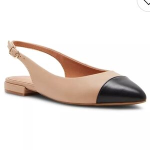 Madden Girl Dorrit Natural women's flats, Size 8 NWOB